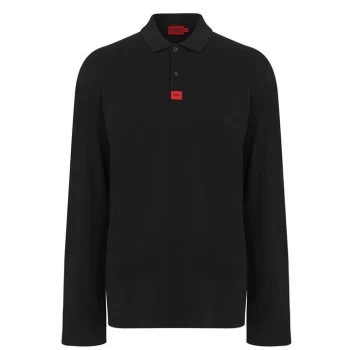 image of Hugo Deresolo Polo Shirt - Black