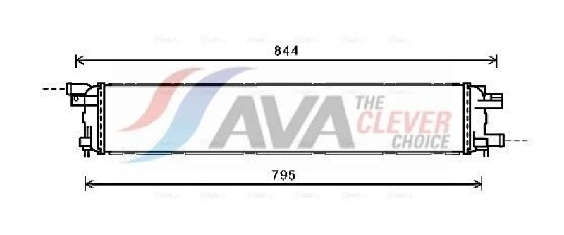 Image of Engine radiator AVA COOLING SYSTEMS AI2361