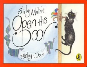 Image of Slinky Malinki Open the Door by Lynley Dodd Book