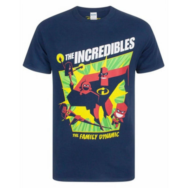 Image of Disney Men Short Sleeved T-Shirt in Blue Size: Medium Blue M Male 5056210102602