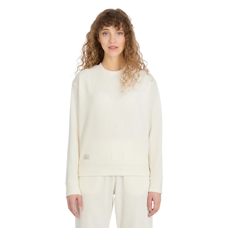 Image of Ragwear Sweatshirt woman Ragwear Dellani Cordy Blanc Female L