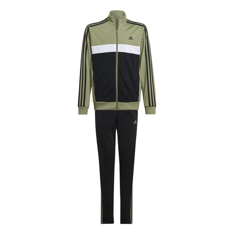 Image of adidas Essentials Tiberio Tracksuit - Green Green 7 - 8 Years