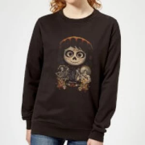 Coco Miguel Face Poster Womens Sweatshirt - Black - 5XL