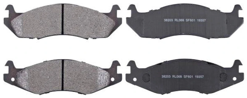 Image of A.B.S. 38203 Brake pad set without integrated wear sensor Brake Pad Set,disc brake (402)