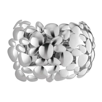 Image of Fan Europe Lighting - Fan Europe DIONISO 2 Light Wall Light Chrome 30x19x15cm