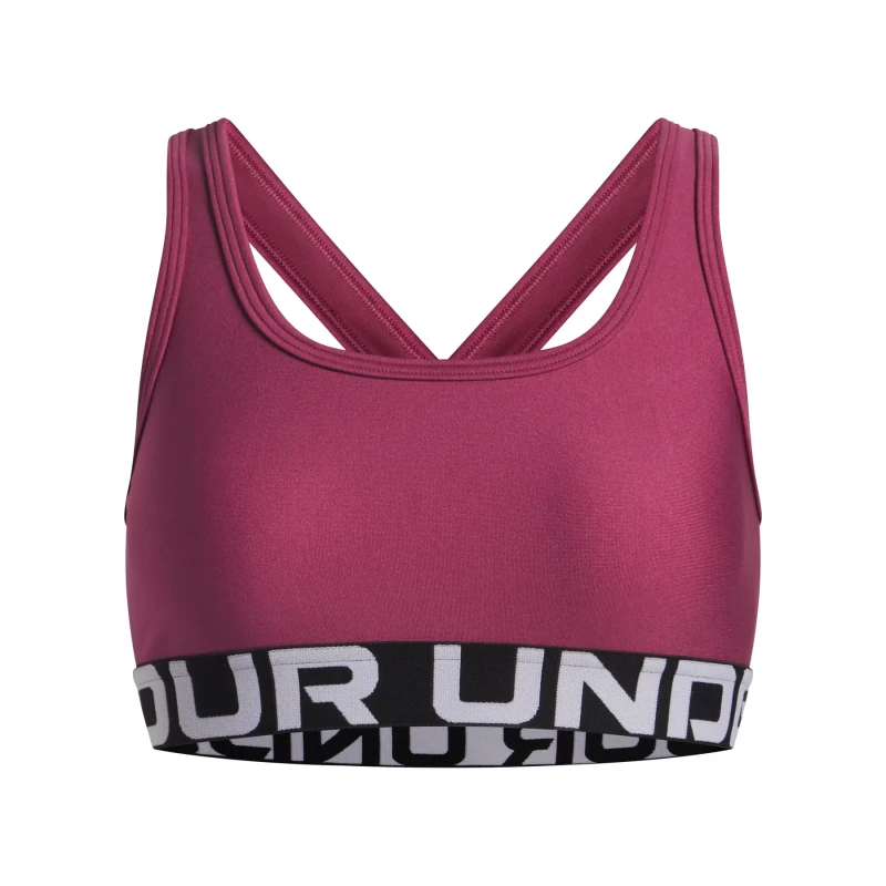 Image of Girl's Sports bra Under Armour Crossback Violet Female 12/14 ans