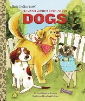 Image of my little golden book about dogs