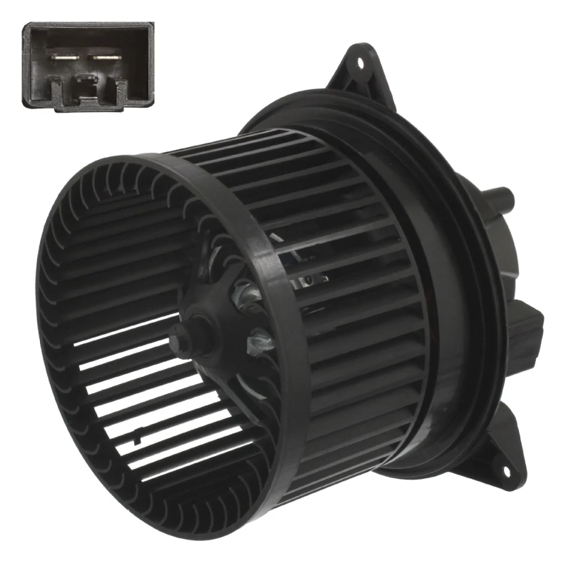 Image of FEBI BILSTEIN 40642 Blower Motor for right-hand drive vehicles, with electric motor Interior Blower (2669)