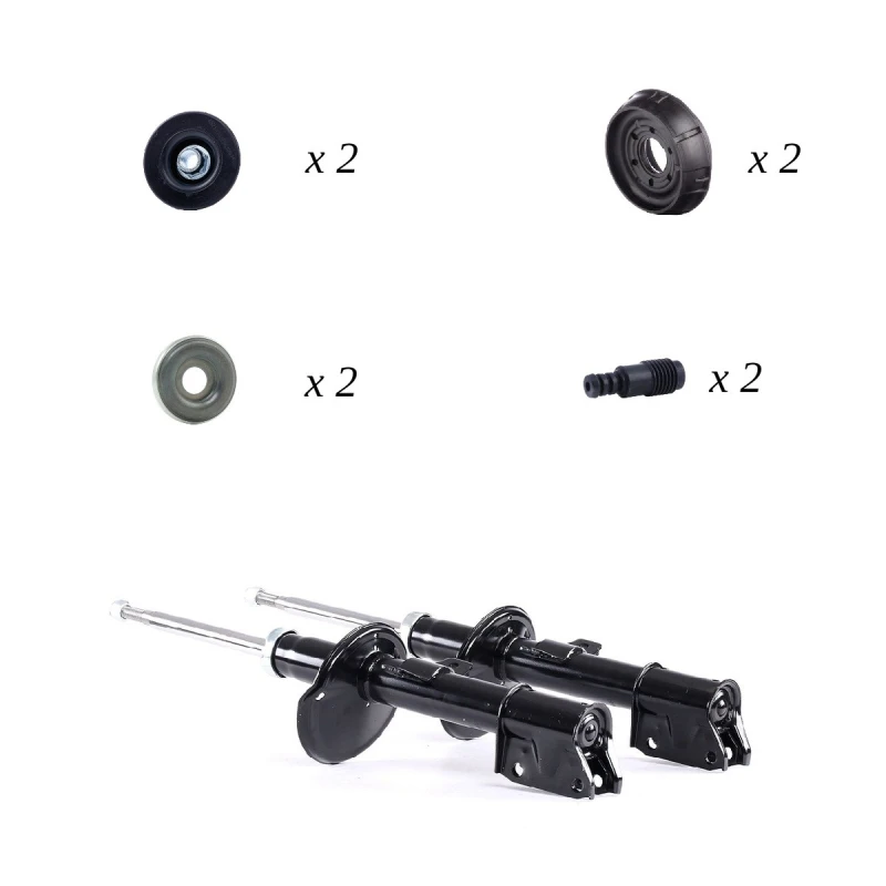 Image of RIDEX 1185S0070 Suspension Kit, shock absorber Suspension Kit,shock absorber (1185)