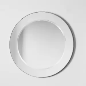 Image of Gallery Bertoni Round Mirror, Silver