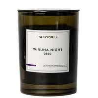 image of Sensori + Candles and Diffusers Wiruna Night 2850 Air Detoxifying Aromatic Soy Candle 260g