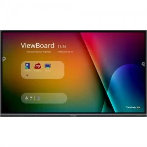 image of Viewsonic IFP8650-3 interactive whiteboard 2.18 m (86") 3840 x 2160 pixels Touch Screen Black