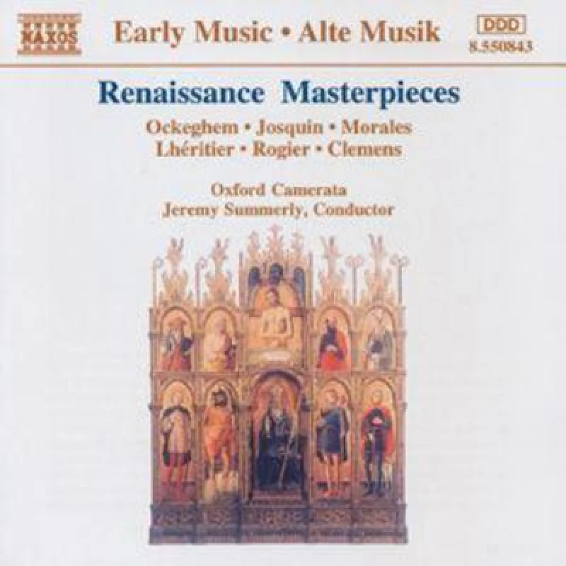 Image of RecordCityJP CD ANONYMOUS; - Oxford Camerata Renaissance Master 8550843 Naxos Europe Classical Used