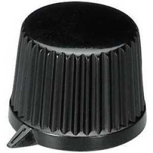 Image of Control knob Black x H 11.4mm x 10.5mm OKW