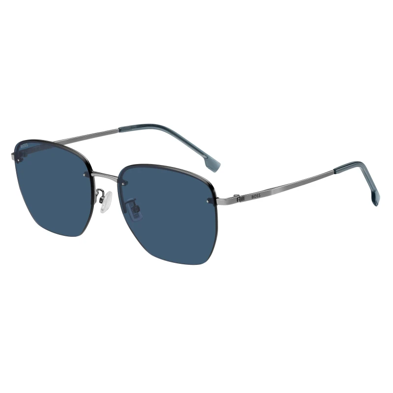 Image of Boss Boss Rec Geometric Ruthenium male 58 cm
