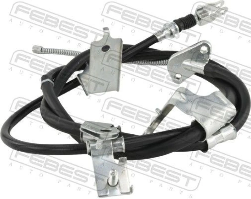 Image of Handbrake cable FEBEST 01100-GUN126LH