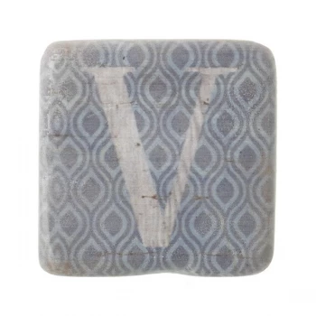 Image of Letter V Coasters By Heaven Sends
