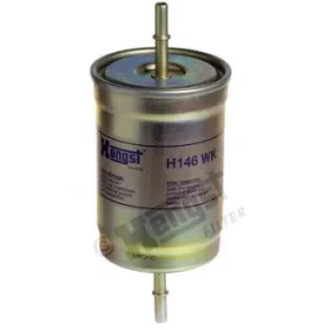 image of In-Line Fuel Filter H146WK by Hella Hengst