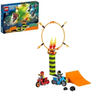 image of LEGO City Stuntz Stunt Show Competition Toy Bikes Set 60299