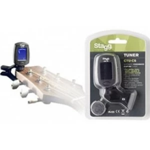 image of Stagg Automatic Chromatic Clip On Tuner