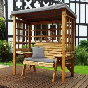 Image of Wentworth 2 Seat Arbour - Burgundy - Burgundy