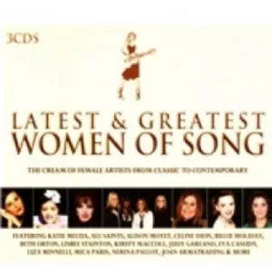 image of Latest & Greatest Women Of Song CD