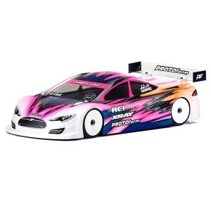 Image of Protoform Type-S Pro-Lite Weight Bodyshell 190Mm (Clear)