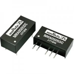 image of Murata Power Solutions NMA1209DC DCDC converter print 12 Vdc 9 Vdc 9 Vdc 55 mA 1 W No. of outputs 2 x