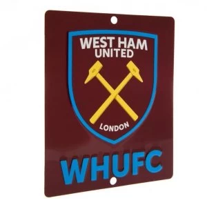 image of West Ham United FC Window Sign