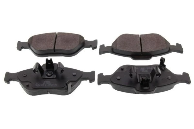 Image of MAPCO 6870 Brake pad set Front Axle, with acoustic wear warning, with anti-squeak plate Brake Pad Set,disc brake (402)