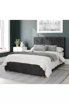 Image of Grant Upholstered Ottoman Storage Bed, Mirazzi Velvet Fabric