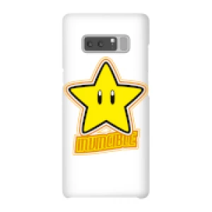 Image of Nintendo Super Mario Invincible Phone Case - Samsung Note 8 - Snap Case - Gloss