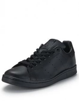 Image of adidas Originals Stan Smith Mens Trainers, Black, Size 10, Men