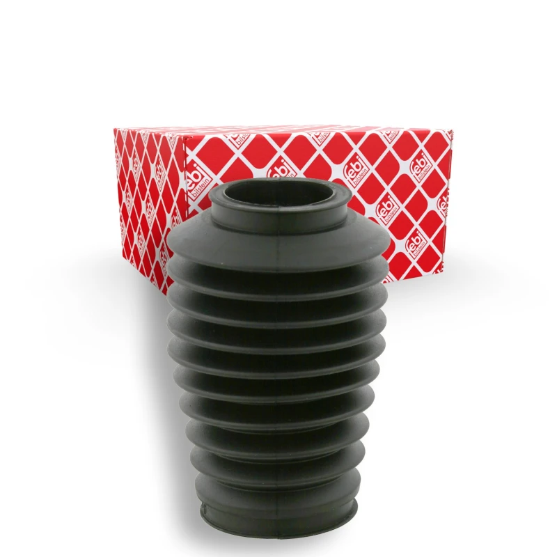 Image of FEBI BILSTEIN 14401 Steering Rack Boot Front Axle Left, Rubber Rubber Bellow,steering (191)