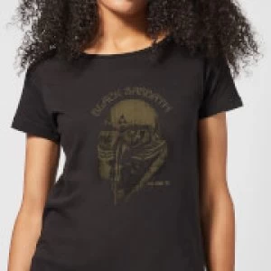 Image of Black Sabbath Never Say Die 78 Womens T-Shirt - Black