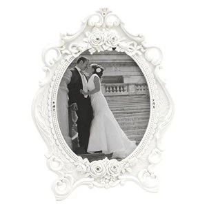 image of 8" x 10" - Impressions Ornate Oval Photo Frame with Crystals