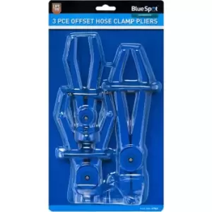 Image of 3 Piece Offset Flexible Hose Clamp Pliers