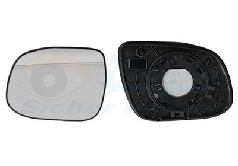 Image of VAN WEZEL Wing mirror glass VAN WEZEL 8355831