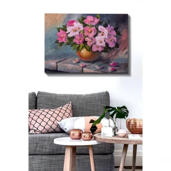 Image of Kanvas Tablo (70 x 100) - 129 Multicolor Decorative Canvas Painting