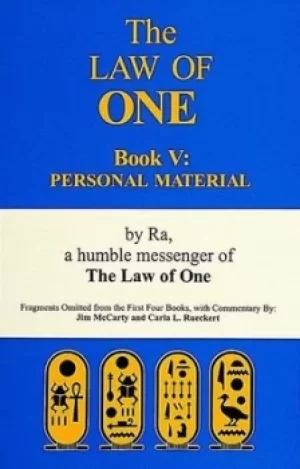 Image of The law of one Book V Personal material by Ra