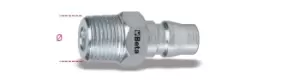 Image of Beta Tools 1916JM 1/4 Asian Profile Male Thread Tapered BSPT 1/4" 019160406