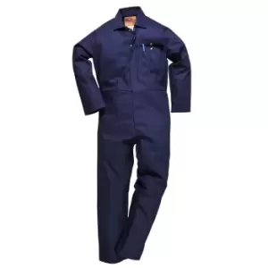 image of Safe Welder Mens Overall Navy Blue Large 32"