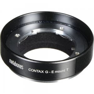 image of Metabones Contax G Lens to Sony E Camera T Adapter - CG-E-BT1 - Black