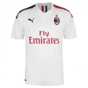 image of Puma AC Milan Away Shirt 2019 2020 - White/Red