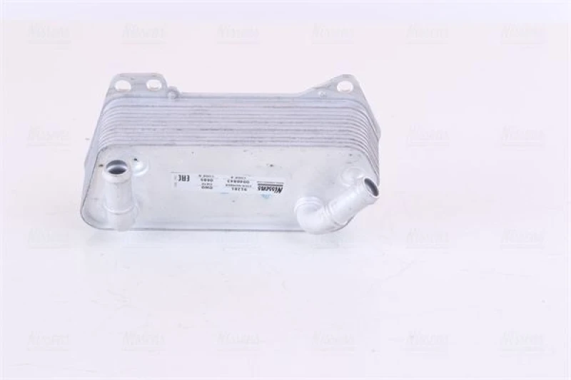 Image of NISSENS 91281 Oil Cooler, automatic transmission without gaskets/seals Aluminium Oil Cooler,automatic transmission (1047)