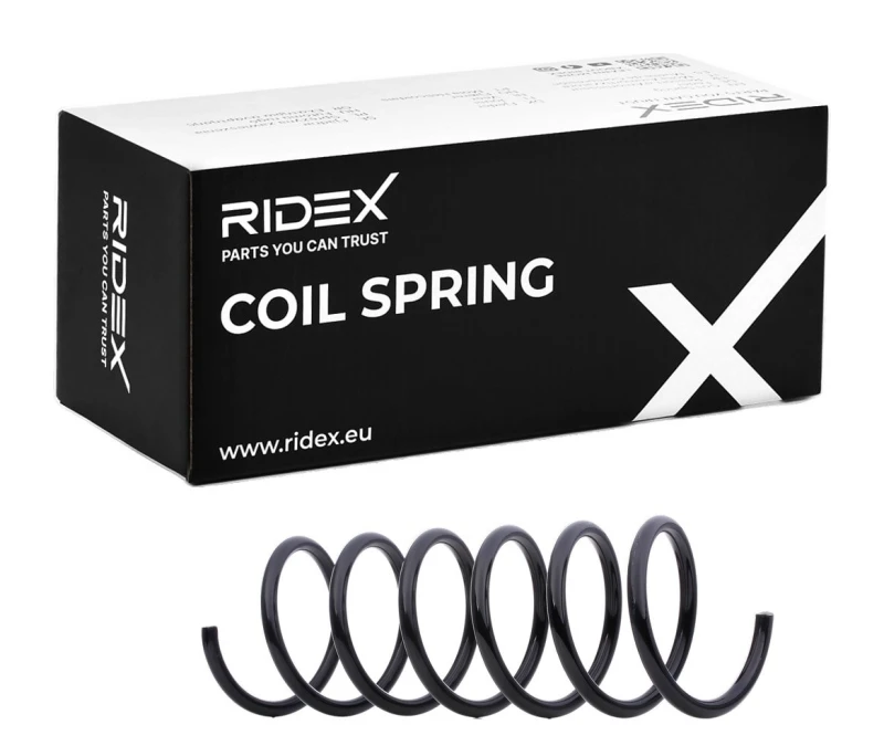 Image of RIDEX 188C0263 Coil spring Front Axle Coil Spring (188)