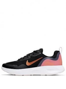 image of Nike Wearallday, Black/Pink, Size 3, Women