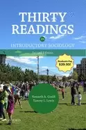Image of thirty readings in introductory sociology