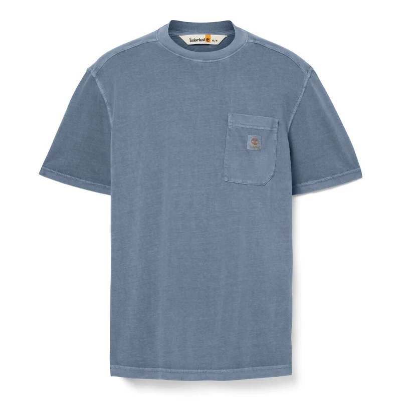 Image of Timberland MERRYMACK RIVER GARMENT DYE CHEST P - Blue Blue S