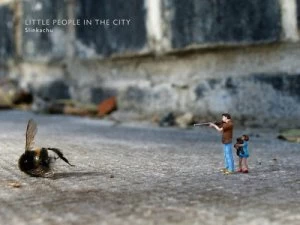 Image of Little People in the City by Slinkachu Hardback